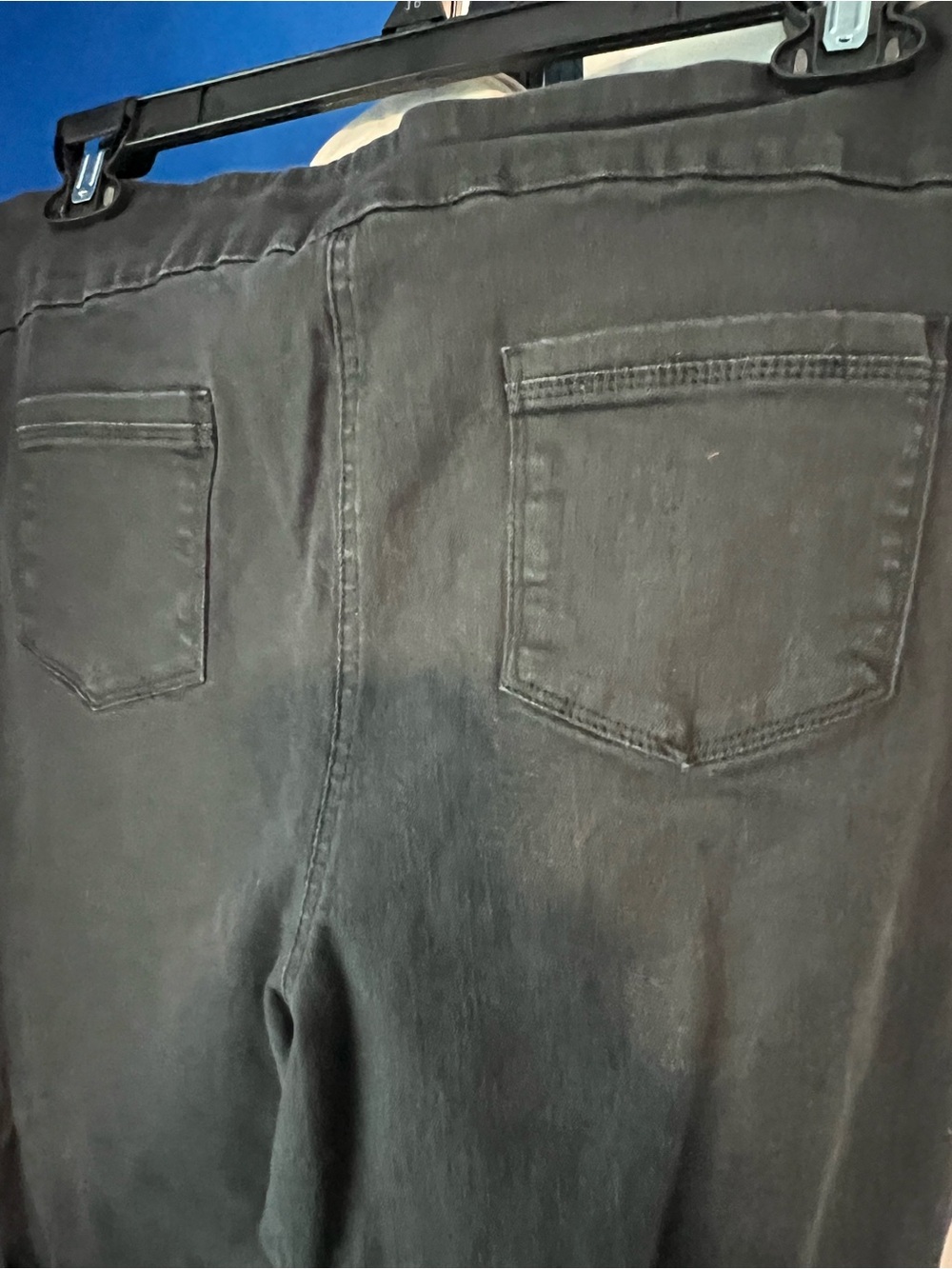 Westbound Straight Leg Pants in Charcoal Black